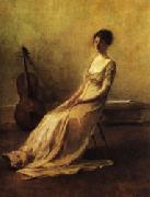 Thomas Dewing The Musician USA oil painting reproduction